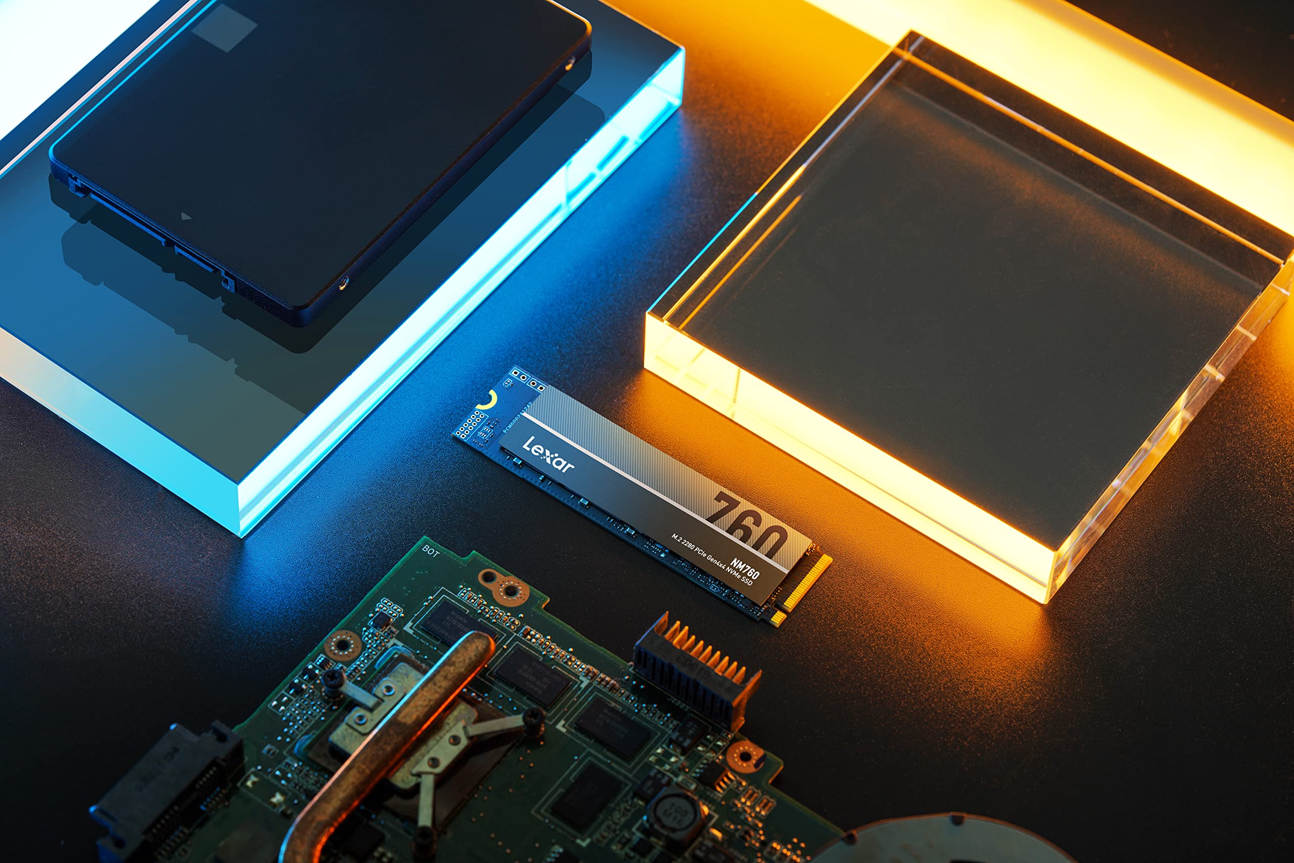 Lexar NS100 2.5” SATA III 6Gb/s Internal 256GB SSD, Solid State Drive, Up To 520MB/s Read, for Laptop, Desktop Computer/PC (LNS100-256AMZN)