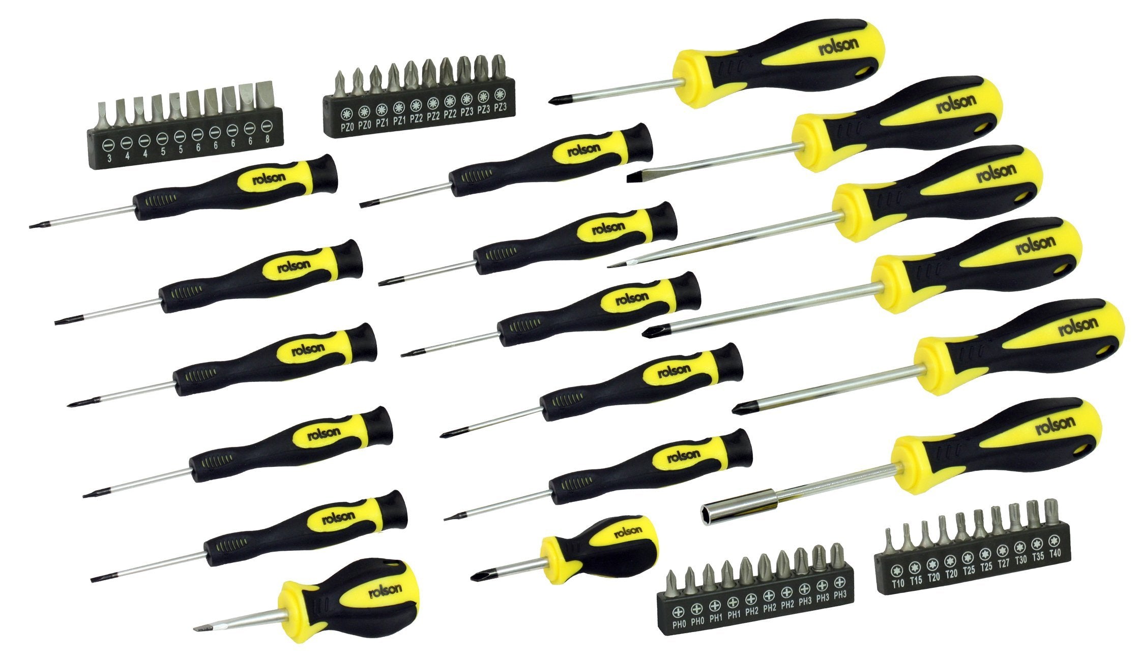 Rolson 28852 8 pc Screwdriver Set