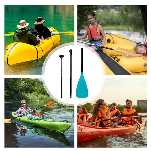 Uozonit Stand up Paddle - Ergonomic Telescoping Paddle,Removable Portable Reusable Canoe Accessories Rowing Tool for Beginner Fishing Boating Surfing Outdoor Sea Activities Daily