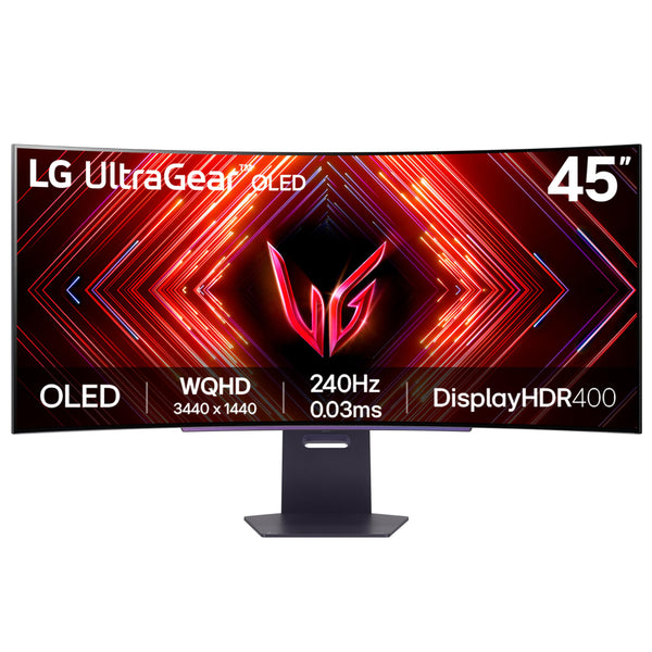 LG UltraGear OLED Gaming Monitor 32GS95UV-B, 32 inch UHD 4K, Dual mode 4K: 240Hz / FHD: 480Hz, 0.03ms Response Time, NVIDIA G-Sync & AMD FreeSync Premium Pro, 7W Stereo speakers, DisplayPort, HDMI 2.1