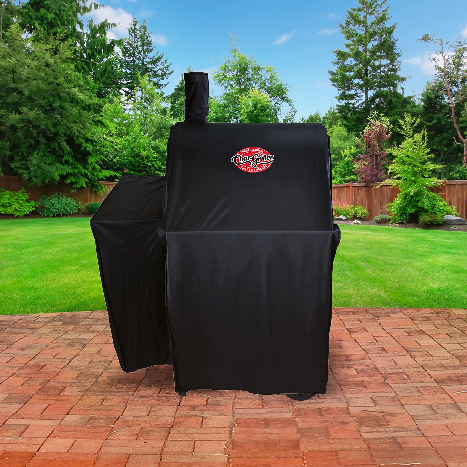 Char Griller Unknown 2323 Cover, Black