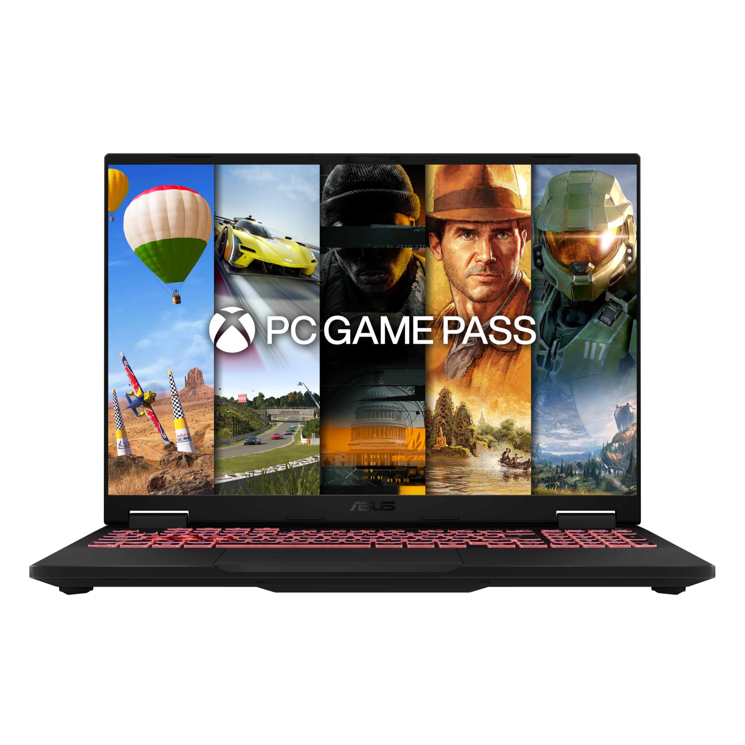 ASUS V16 V3607VP Gaming Laptop | 16.0" WUXGA 144Hz Screen | Intel Core 7 240H | NVIDIA GeForce RTX 5070 | 32GB RAM | 1TB PCIe SSD | Backlit Keyboard | Windows 11 | 3 Month Xbox Game Pass