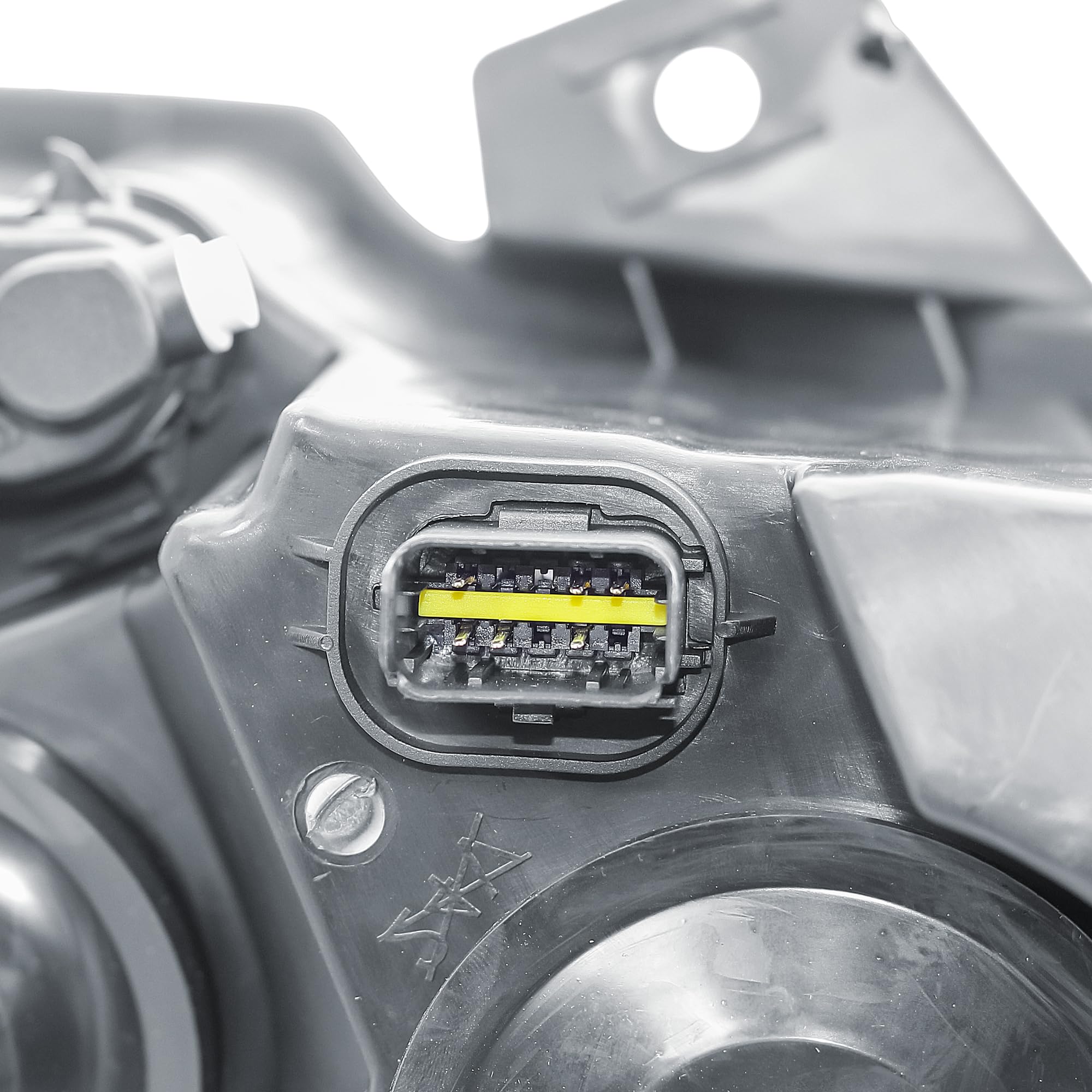 Replacement Driver Right Side O/S Headlight Head Lamp Electric Adjustment with Motor No Fog Light for Renault Master Vauxhall Movano 2010-2019