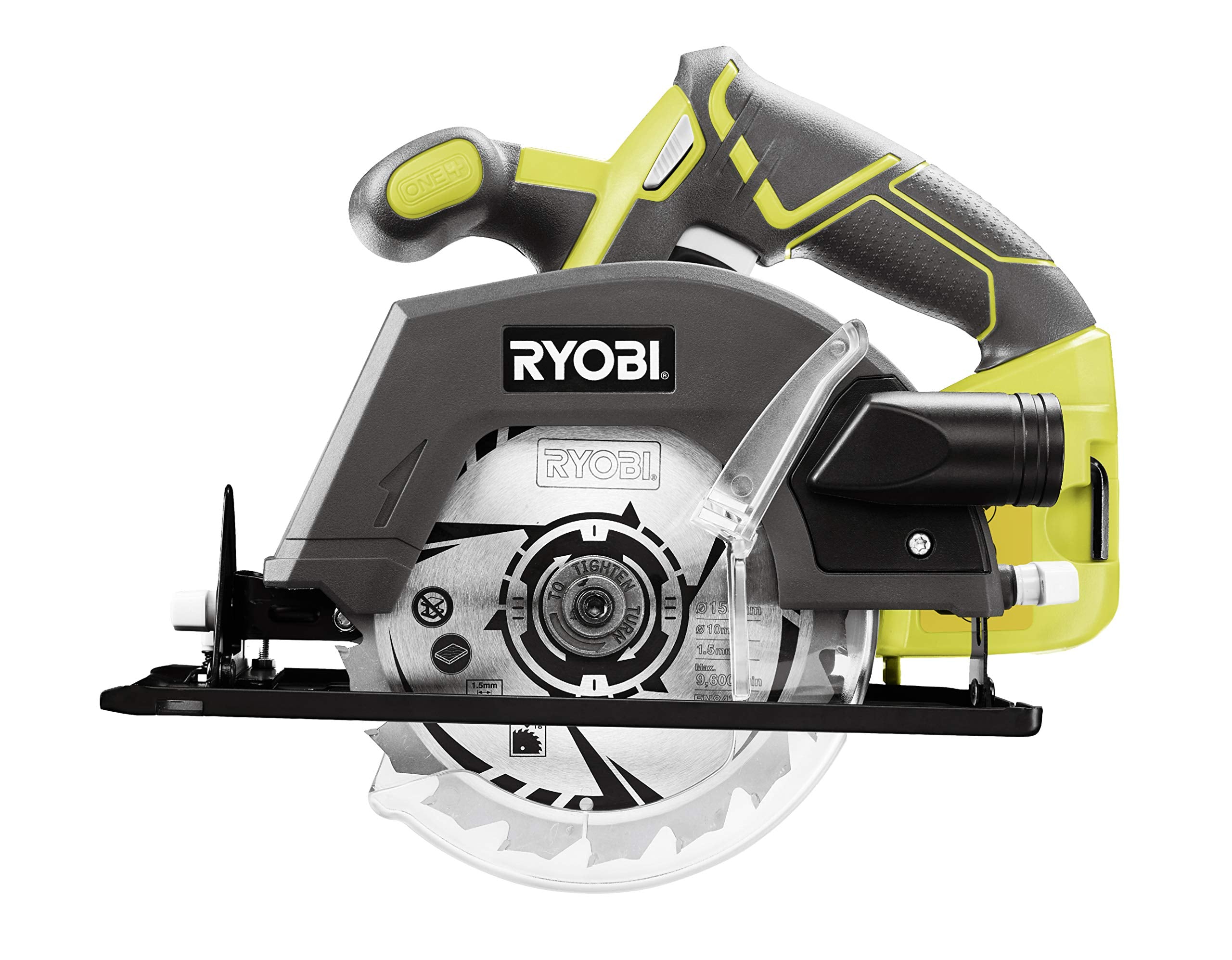 Ryobi R18CSP-0 18V ONE+ Cordless 150mm Circular Saw (Bare Tool), Yellow