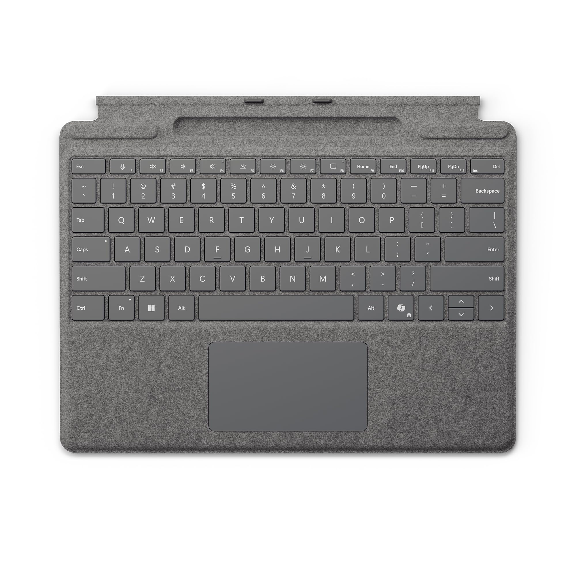 Microsoft Surface Pro Flex Keyboard with Slim Pen | Black | 2-in-1 Alcantara® Keyboard for Surface Pro Windows 11 Copilot+ PC