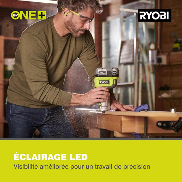 RYOBI RTR18-0 18V Cordless Trim Router