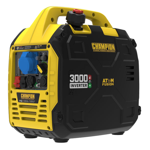Champion Power Equipment 92001i 2200 Watt LPG Dual Fuel Portable Inverter Generator - 80cc Engine, 4.1L, Petrol or Propane - Lightweight, True Sine Wave, EZ Start, Fuel Fill Assist LED, Ultra Quiet