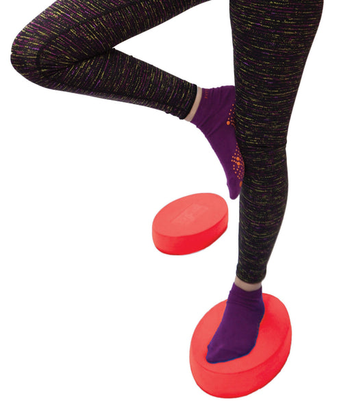 FitProducts Balance Board - Oval Balance Pads, Perfect for physiotherapy, Pilates, yoga, martial arts, core stability training. Made from TPE, Easy to