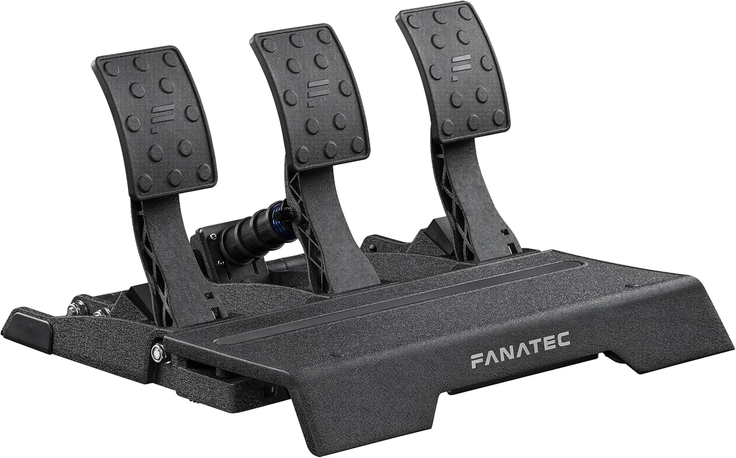 Fanatec Sim Racing CSL Elite Pedals V2 – 3-Pedal Set (Clutch, Brake, Throttle), Dual-Stage Load Cell Brake System, Hall-Effect Sensors – PC, PS5, PS4