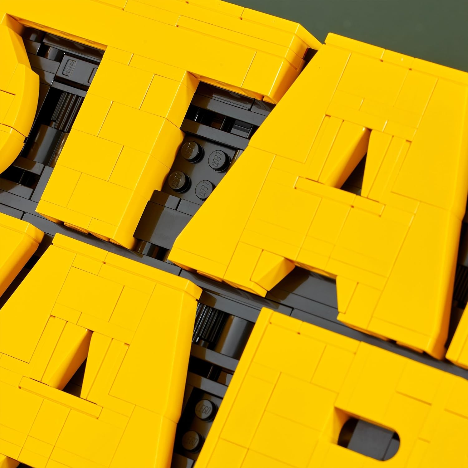 LEGO Star Wars 75407 Brick-Built Star Wars Logo - Collectible DIY Building Set for Adults - Iconic Pop Culture Model Kit - Home Office Display Piece - Gift Idea for Adult & Teenage Fans