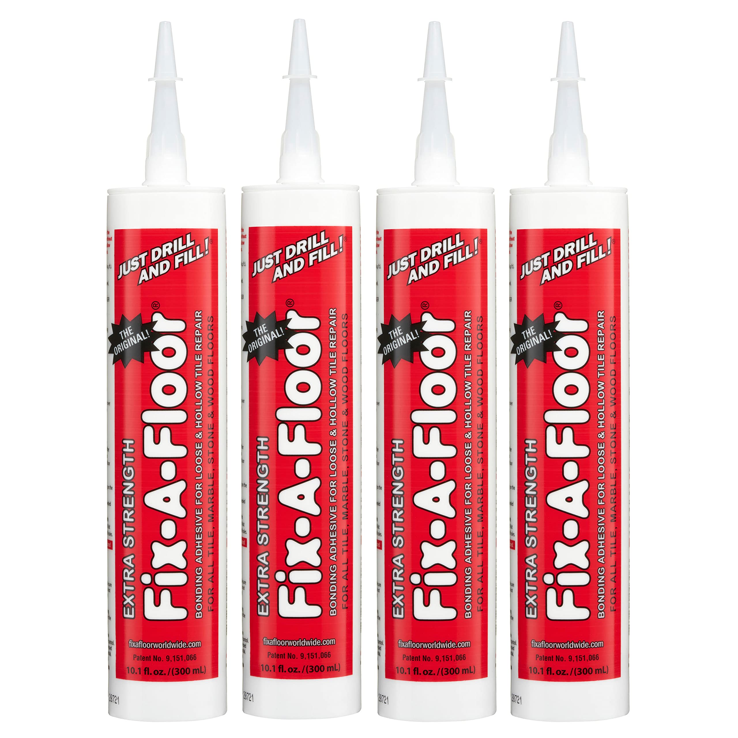 Fix-A-Floor Extra Strength Bonding Adhesive for Loose & Hollow Tiles, Wood, LVT & Laminate - Eco-Friendly & Non-Toxic - Includes 2mm and Customisable