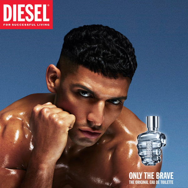 Diesel Only The Brave, Eau de Toilette Aftershave, Perfume For Men, The Original Fresh Fragrance, 50ml