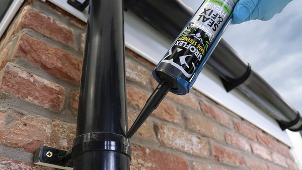 SX Trade Strength Black Seal and Fix - Universal Adhesive and Sealant - Hybrid Technology - Interior and Exterior - Water & Weather Resistant - Food Safe - 290ml