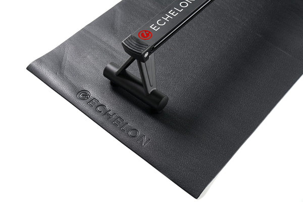 Echelon Fitness Protective Indoor Rower Mat: 39"W x 90.5"L, Black