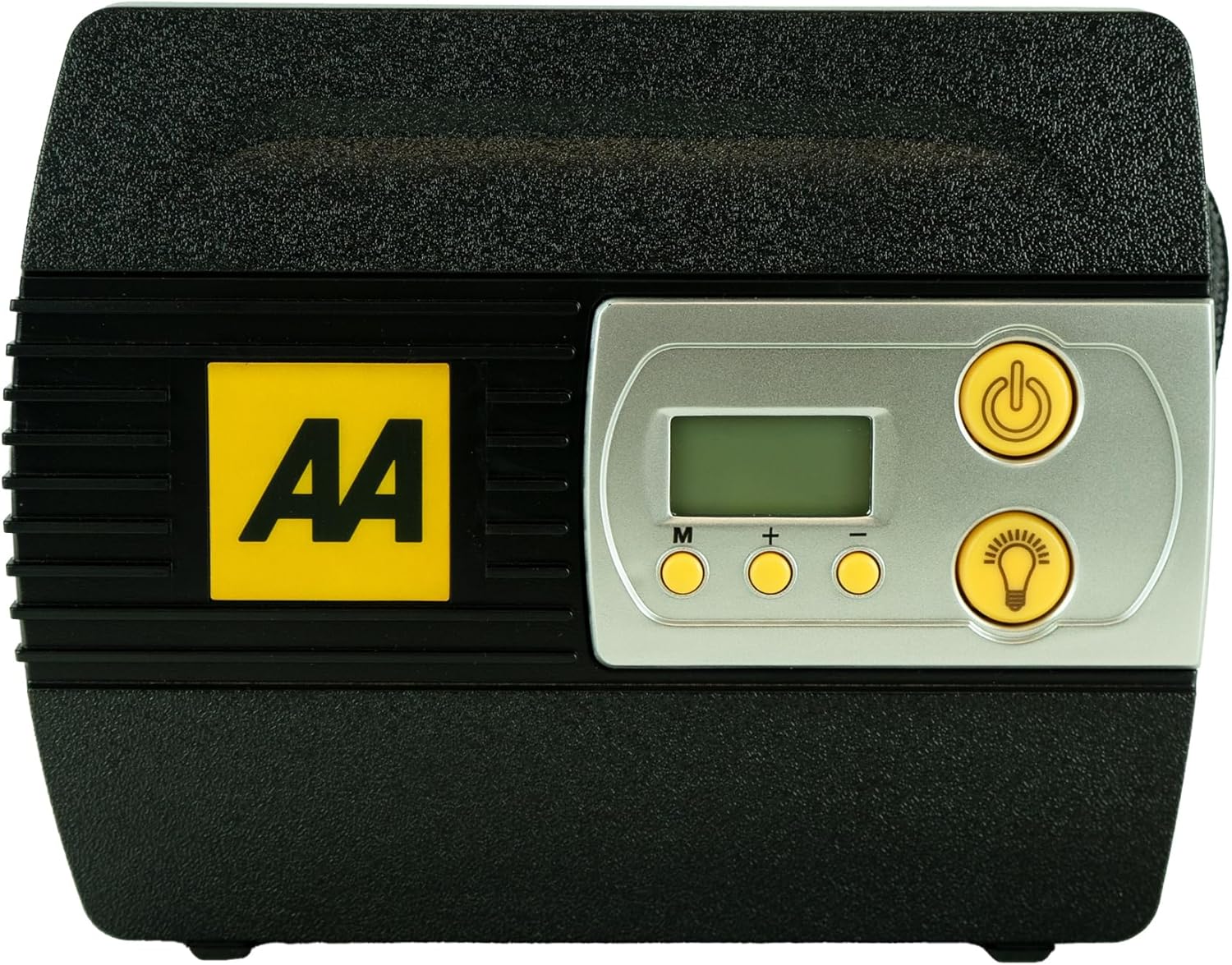 AA 12V Digital Tyre Inflator AA5502 – For Cars Other Vehicles Inflatables Bicycles - Shows PSI BAR KPA 3-100 PSI – Includes Adaptors, Black