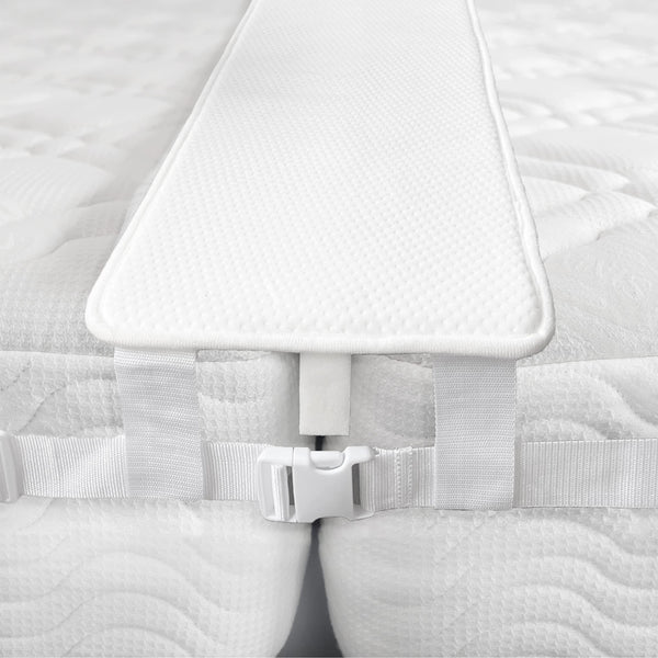 FeelAtHome 12 Inch Wide Bed Bridge Twin to King Converter Kit - Twin Bed Connector King Maker - Bed Gap Filler to Make Twin Beds Into King - Mattress