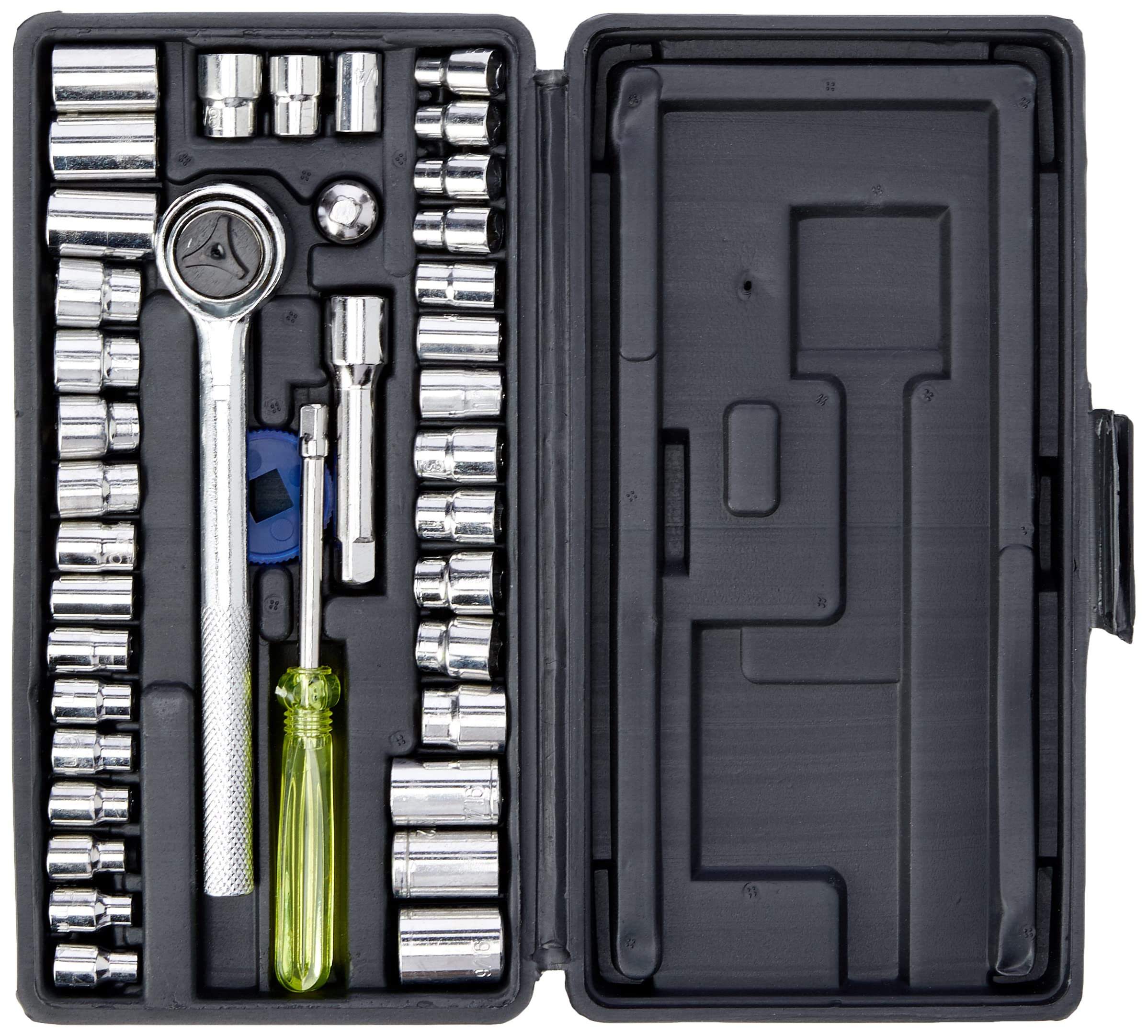 Blue Spot 01535 40 Piece 1/4 and 3/8 DIY socket set