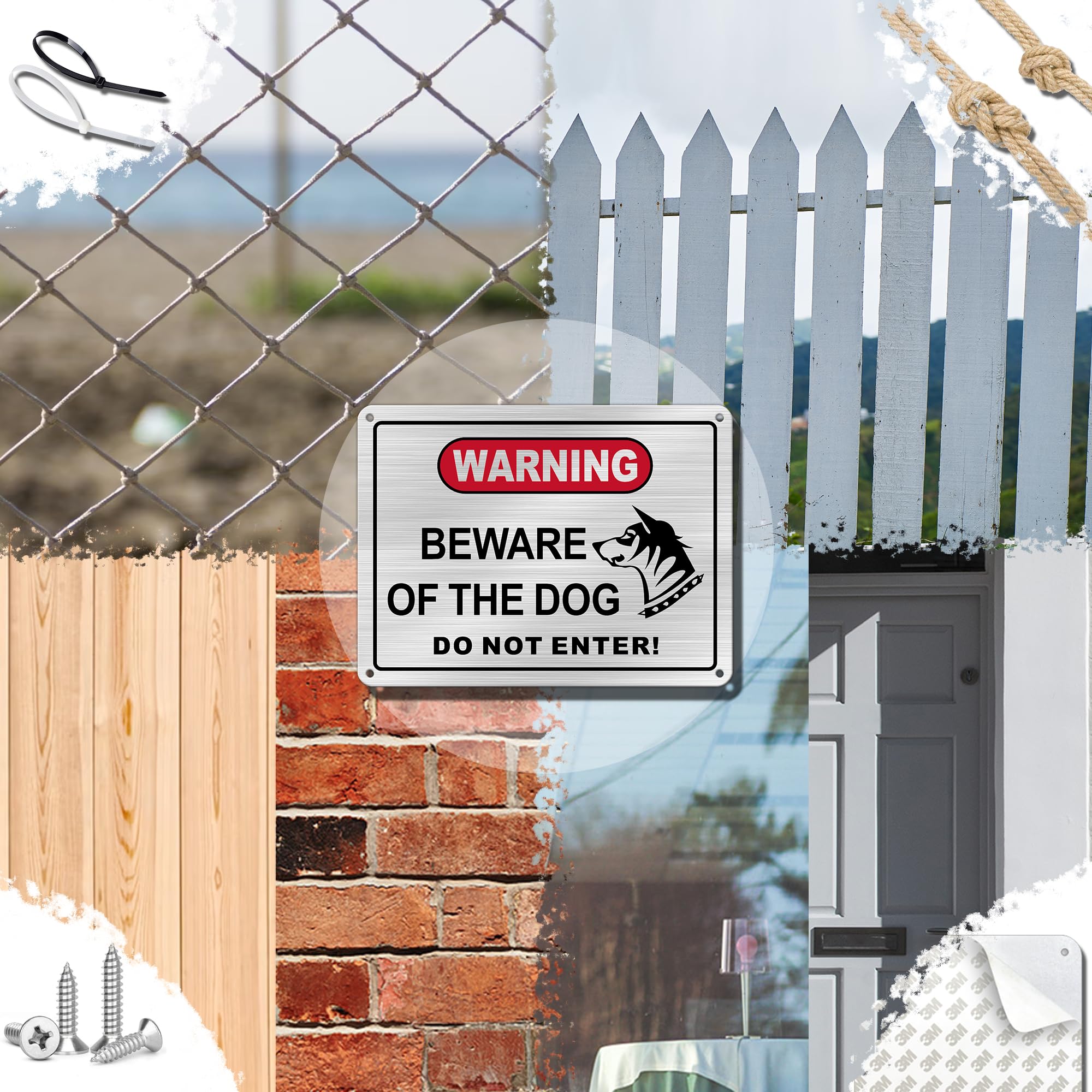 TAKULA Pre-drilled CCTV Sign - 15 * 15cm Aluminium Brushed Metal Sign - 24 HR Outdoor Waterproof, UV Resistant, Durable | Pack of 1
