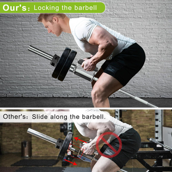 SELEWARE V Bar Landmine Handle Attachment, Solid Landmine Double D Handle, T Row Attachment with Non-Slip Rubber Grip, Fits Olympic Barbell Bars