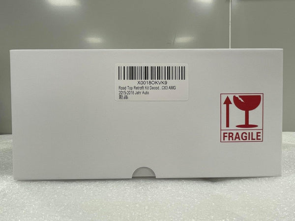 Road Top Wireless Carplay Android Auto for Mercedes Benz C GLC Class W205 2016-2018 Year with NTG5.0, Carplay Retrofit Kit Decoder, Support Mirrorlink, Navigation