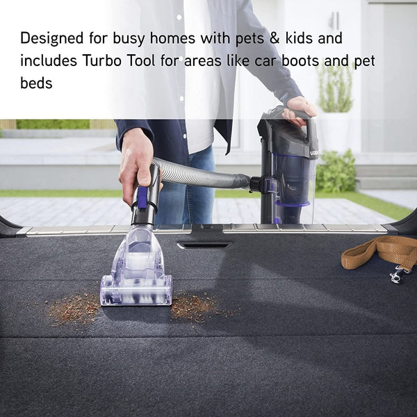Vax Air Lift 2 Pet Plus Upright Vacuum | VersaClean Technology | Lift Out Technology | Additional Tools - CDUP-PLXP, Grey/Purple