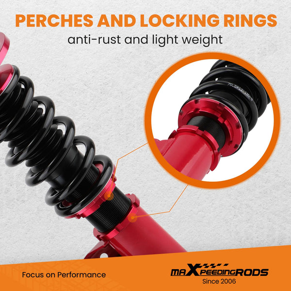 maXpeedingrods Coilovers Suspension For E36 318i, 318is, 323i, 323is, 325i, 328i, 320i