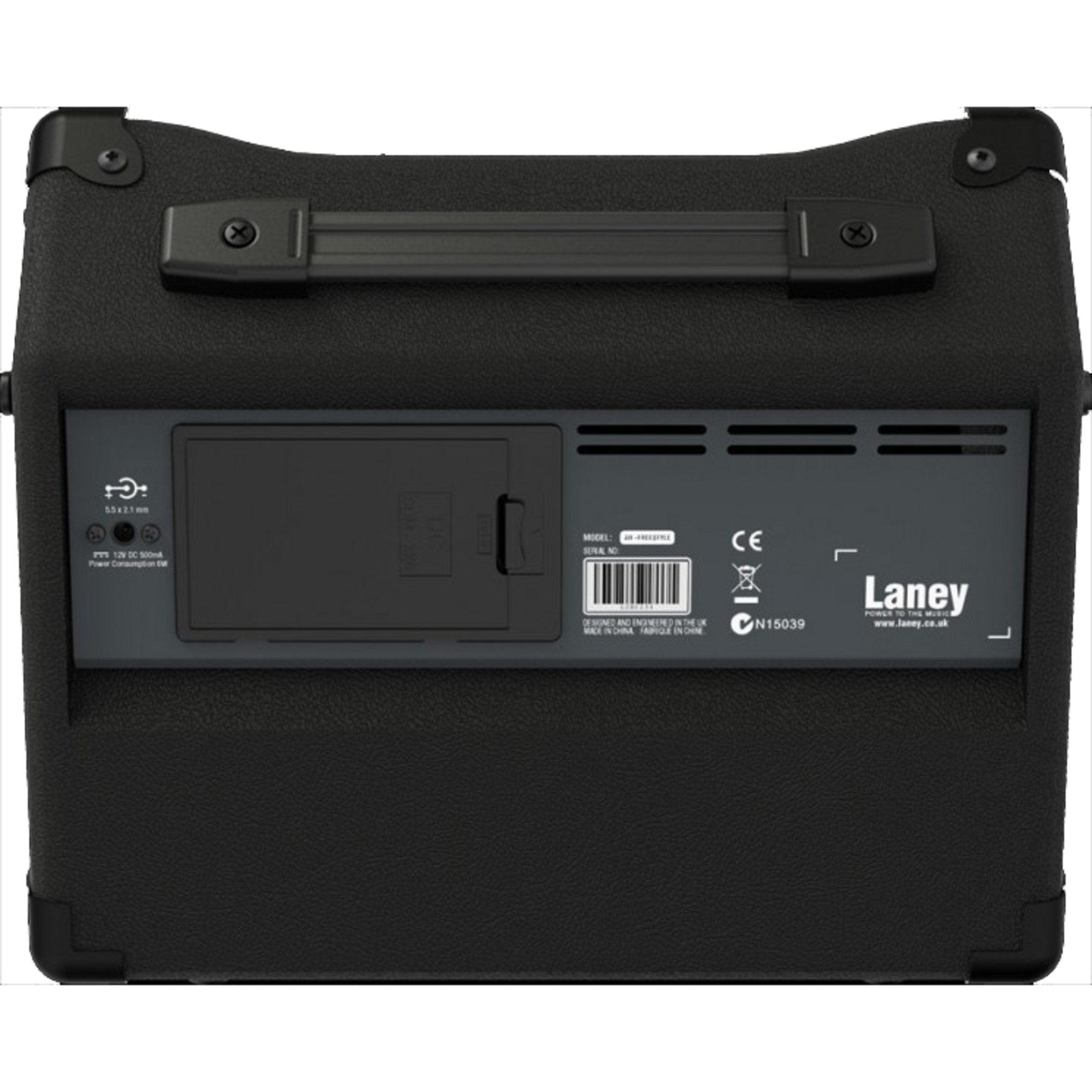 Laney AUDIOHUB Series AH80 - Multi-Input Combo Amp - 80W - 10 inch Woofer plus Horn, Black