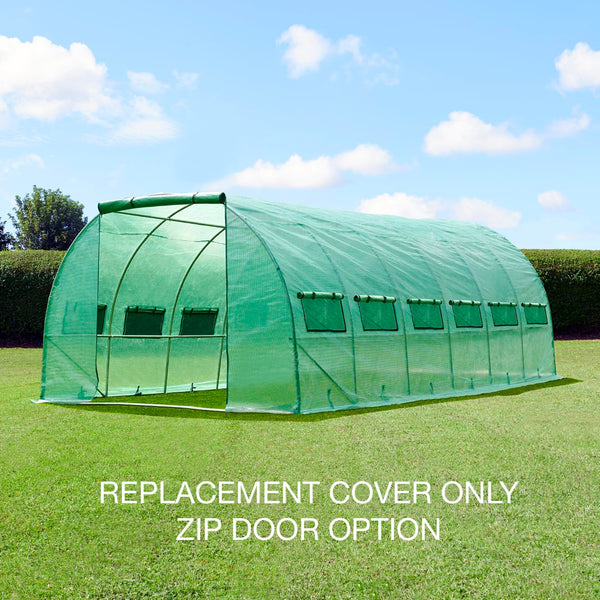 FeelGoodUK PT6 Replacement 6 x 3 x 2m Cover For Polytunnel Garden Greenhouse
