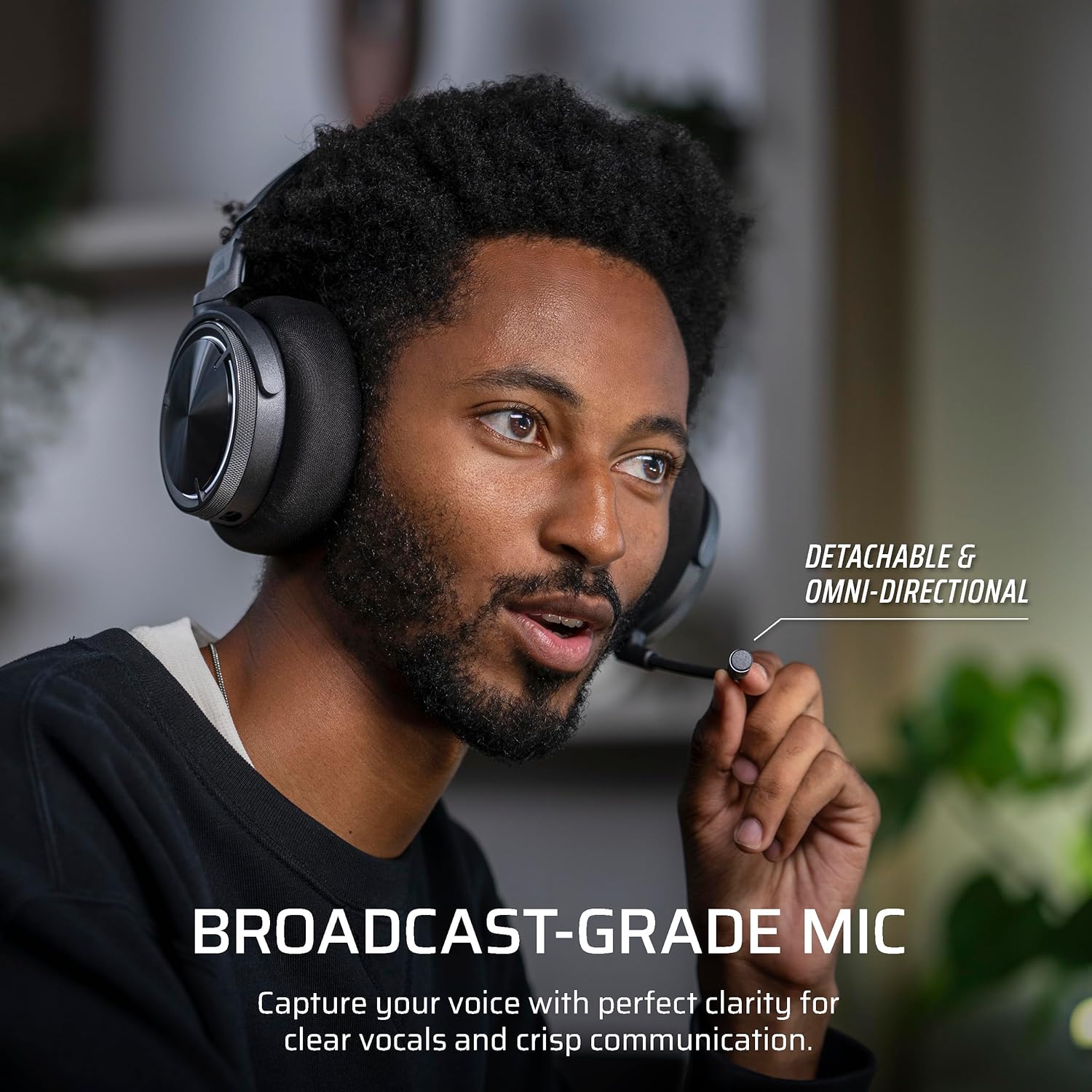 Corsair VIRTUOSO MAX WIRELESS Officially Licensed Xbox Series X|S Gaming Headset – Dolby Atmos, Active Noise Cancelling, 2.4GHz Wireless & Bluetooth, Game/Chat Audio Controls, PC, PS5/PS4 – Carbon