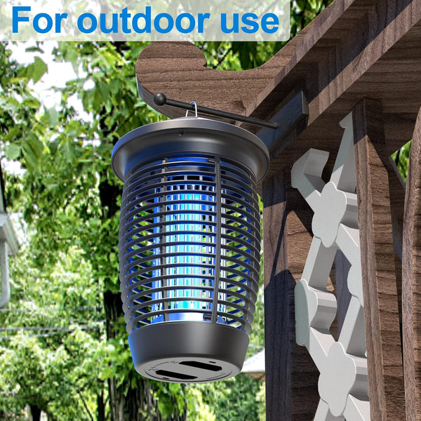PALONE Bug Zapper 4500V Mosquito Killer Lamp 20W Insect Fly Zapper Traps with UV Light Catcher 100m² Coverage for Indoor Garden Outdoor, Effective Fly Killer for Mosquitoes, Flies, Wasps, Moths