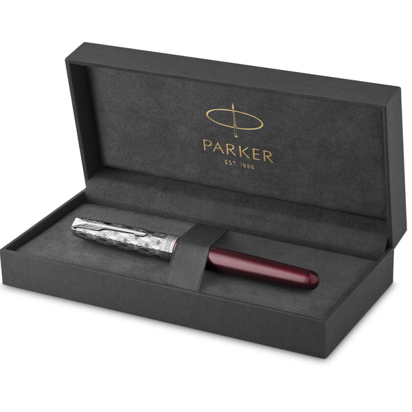 Parker Sonnet Ballpoint Pen | Stainless Steel with Gold Trim | Medium Point | Handwriting Pens & Stationery Supplies | Black Ink | Gift Box