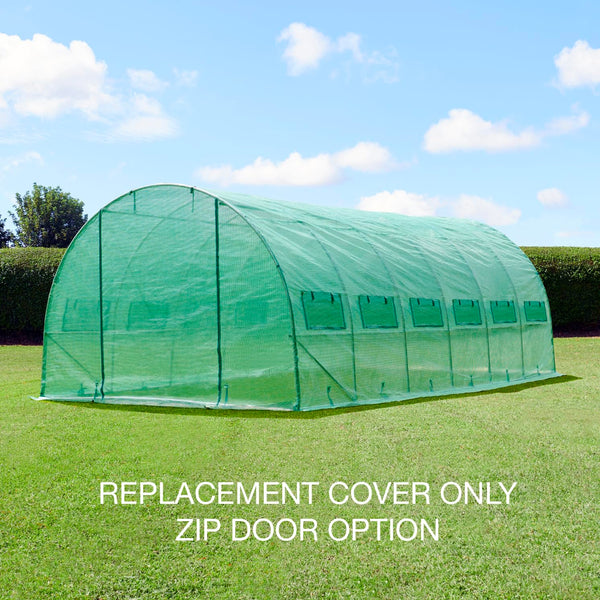 FeelGoodUK PT6 Replacement 6 x 3 x 2m Cover For Polytunnel Garden Greenhouse