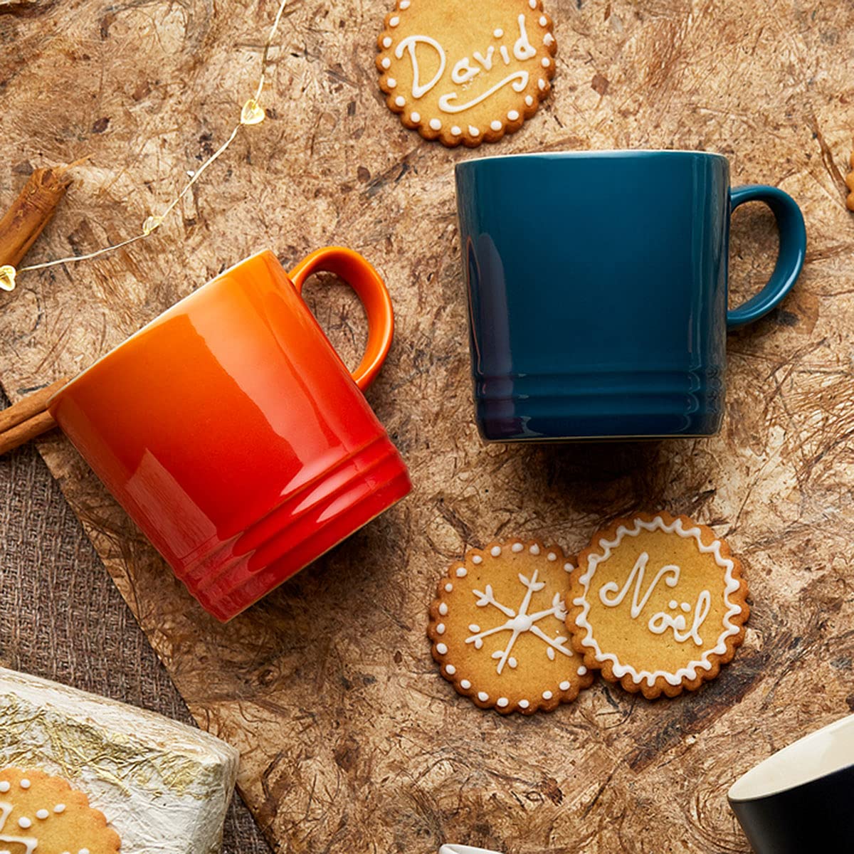 Le Creuset Stoneware Grand Mug, 400ml, Deep Teal, 70304406420002