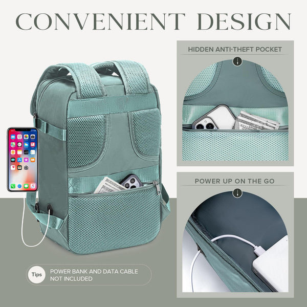 Cabin Bags 40x20x25 for Ryanair Underseat Carry-ons Bag Hand Luggage Bag Travel Backpack Cabin Size 20L