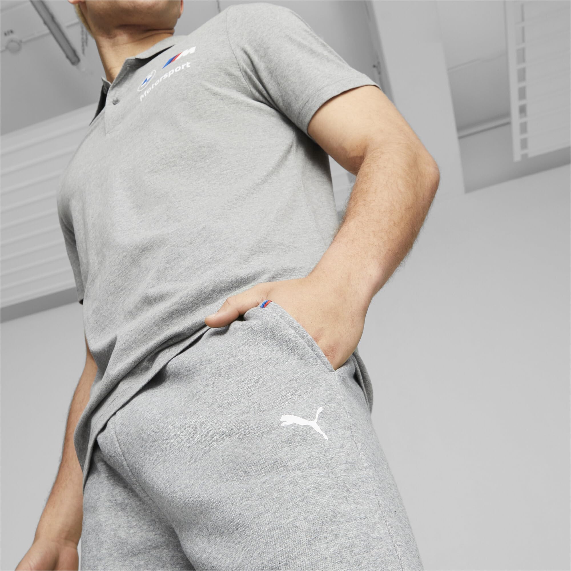 PUMA BMW M Motorsport ESS Fleece Shorts Pants Mens