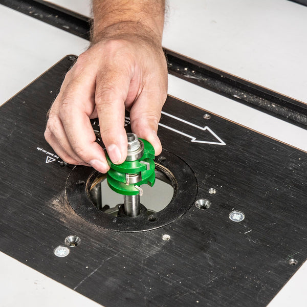 Trend Portable Benchtop Router Table with Robust Construction for Workshop & Site Use, 240V, CRT/MK3