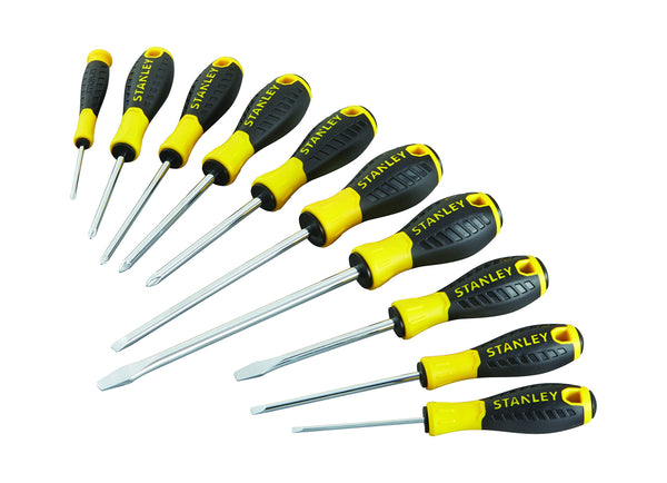 STANLEY STHT0-60210 Essential Screwdriver Set - Yellow (8-Piece)