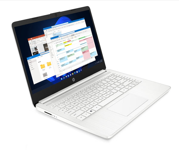 HP Stream 14" Laptop, Intel N4120 Processor, 4 GB RAM, 64 GB eMMC, Intel UHD Graphics, HD Display, Dual Speakers, Microsoft 365 Personal 12 month included, Win 11, Jet Black, 14s-dq0000sa