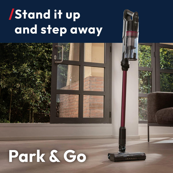 Hoover HF1 Plus Cordless Stick Vacuum Cleaner with Turbo Suction Mode, Up to 45 Min Runtime, Rechargable, Multi-Floor Nozzle, Anti Hair Wrap, Handheld Capability, 165w [HF1PZ10H]