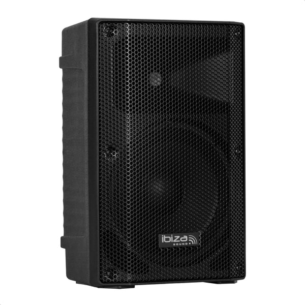Ibiza - XTK8A-MKII- Active 8"/20cm SONO Speaker- 25mm Compression Tweeter- Bass Reflex System- USB, SD, Bluetooth- TWS- Handle and Wheels- NEW VERSION- Black- Parties, events,clubs,conferences,karaoke