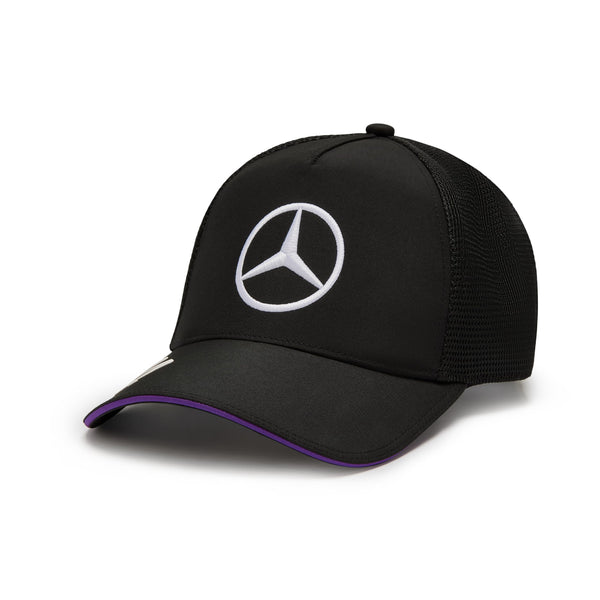 Mercedes AMG Petronas F1 2024 Lewis Hamilton Driver Trucker Cap - One Size Fits Most