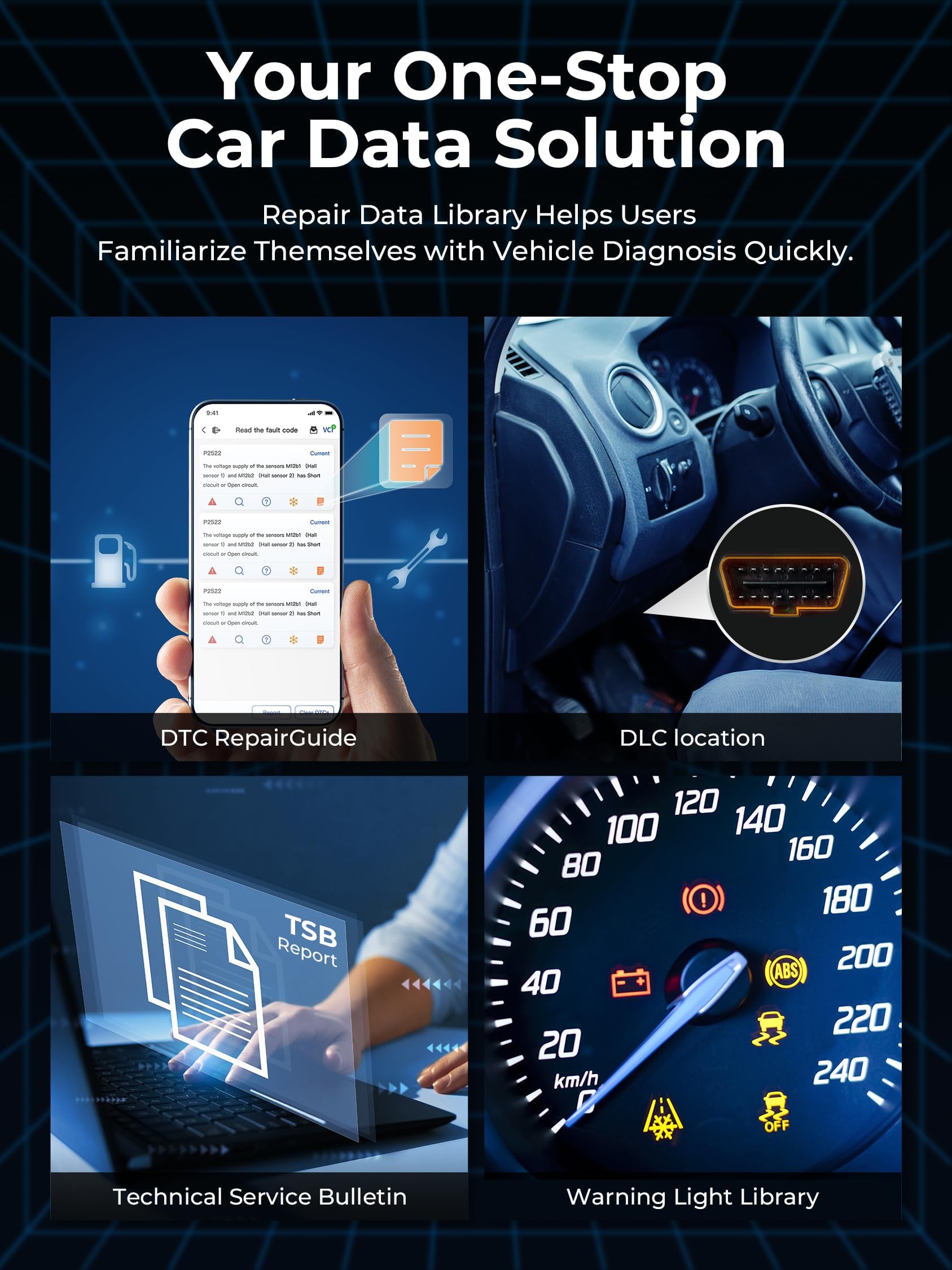 TOPDON Topscan OBD2 Scanner Bluetooth, Wireless OBD2 Code Reader with Active Test, 8 Reset, Car Diagnostic Tool for All System, Vehicle Performance Test for iPhone & Android, All Software 1 Year Free