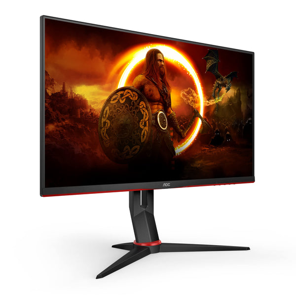 AOC Gaming 25G3ZM/BK - 24.5" 240Hz FHD Monitor, 0.5ms MPRT, FreeSync Premium (1920x1080, HDMI 2.0 x 2, DisplayPort 1.2 x 1, Headphone out (3.5mm)) black/red