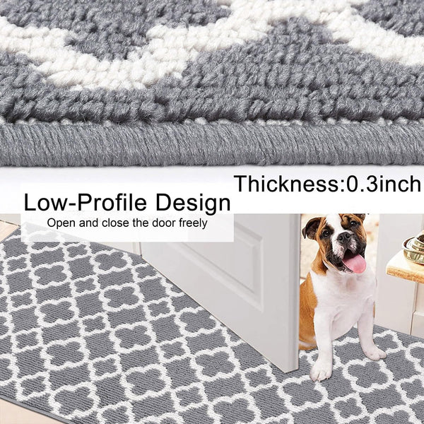 SHACOS Extra Long Hallway Runner Rug 60x300 cm Hall Runners Non Slip Washable Carpet Runner for Hallway Hall Runner Rug Long Runner Rug for Kitchen
