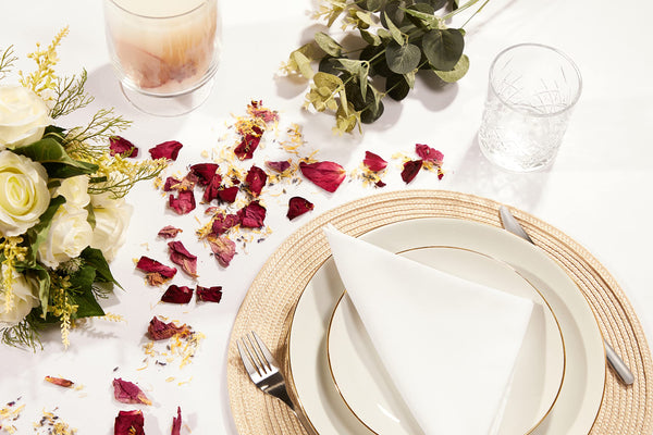 Flora & Bloom Biodegradable Confetti Kit (6 Litres, 48 Guests) | Pre Built Confetti Cones | Dried Confetti Petals | Wedding Confetti Kit | Pop Open