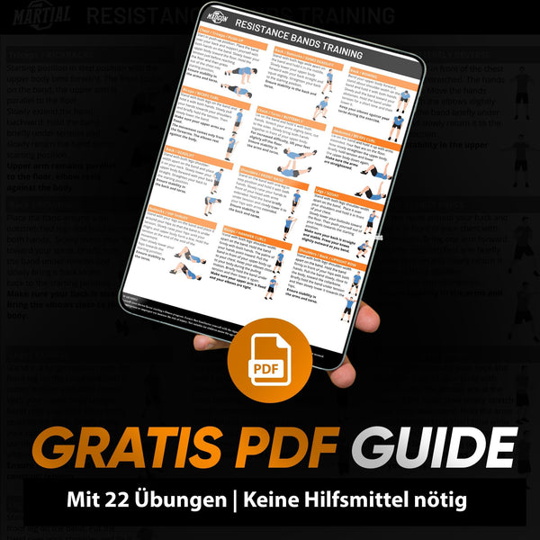 MADGON Resistance Bands for Superior Workouts - Tearproof & Durable Exercise Bands in 5 Resistance Levels with Bag - Resistance Bands for All Muscle