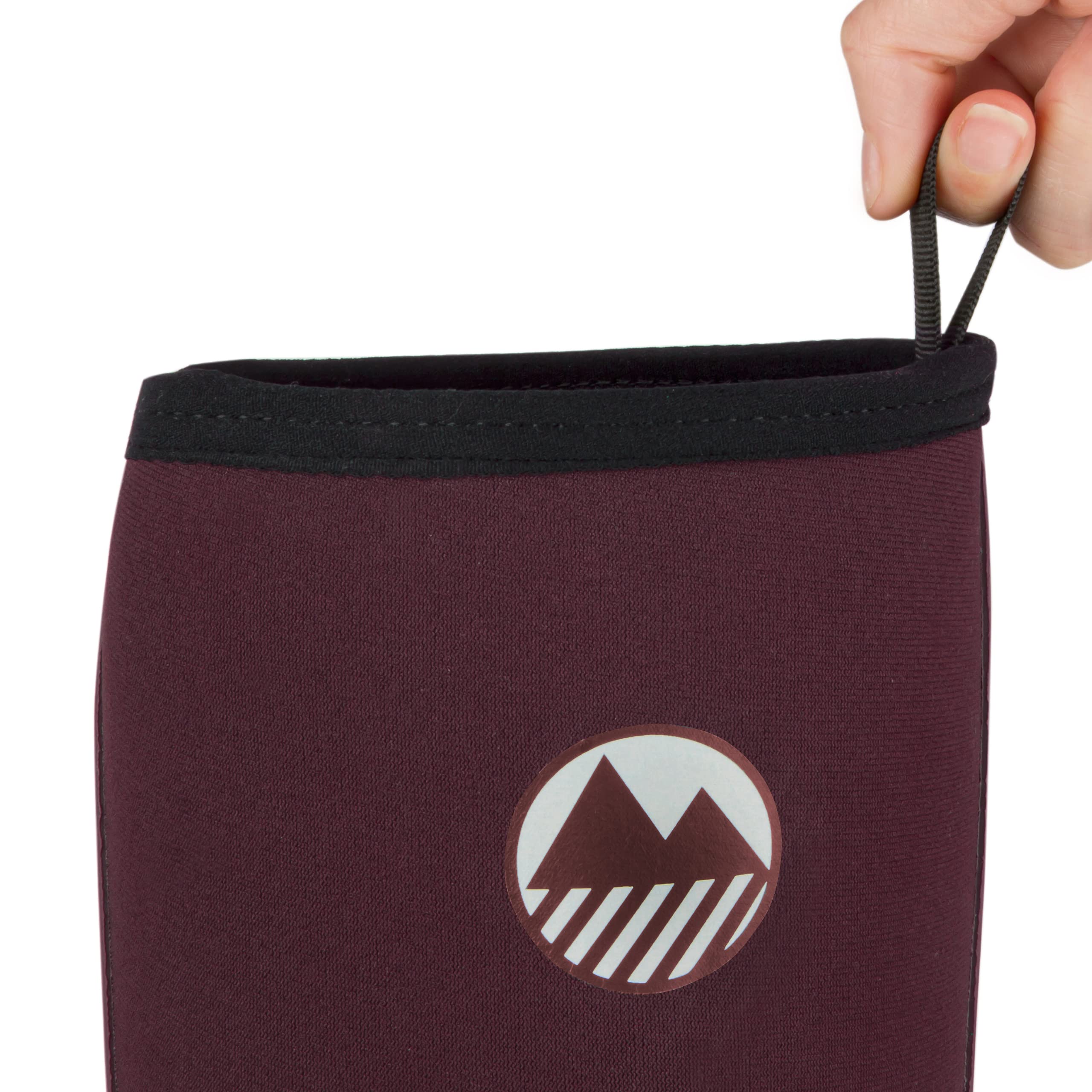 Lakeland Active Women's Rydal Neoprene Insulated Rubber Mucker & Yard Wellington Boots Warm Lined Fully Knee High Waterproof Wellies in Black, Moss Green, Navy Blue & Plum