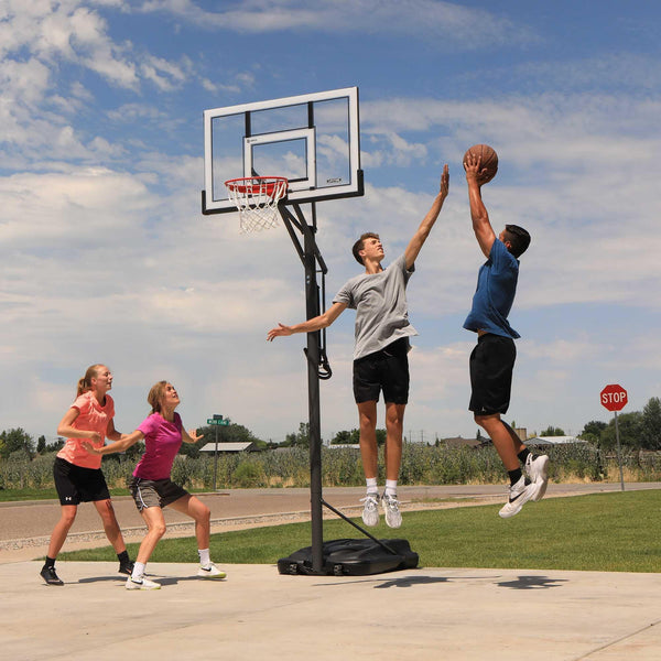 Lifetime 71522 Competition XL Portable Basketball System, 54 Inch Acrylic Backboard