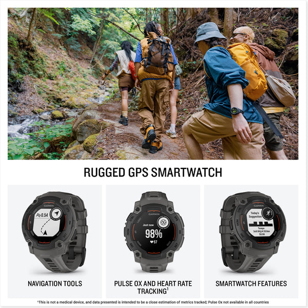 Garmin Instinct E GPS 45mm Smartwatch, Rugged watch with essential smart features, Built-in Sports Apps, Supertough Design Features, up to 16 days Battery Life, Electric Lime