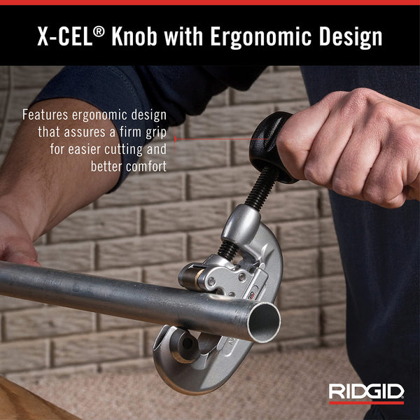 RIDGID 32920 15 Tube Pipe Cutters, Black/Silver, S